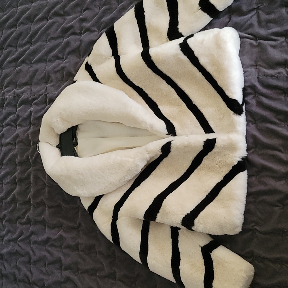 Faux Fur Love Token jacket from Saks